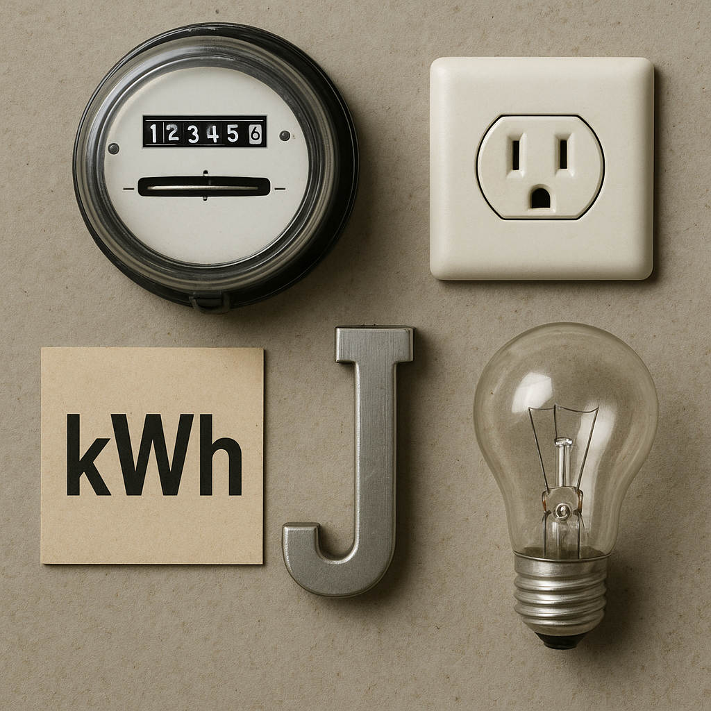 Jednostki energii – kWh, J i inne