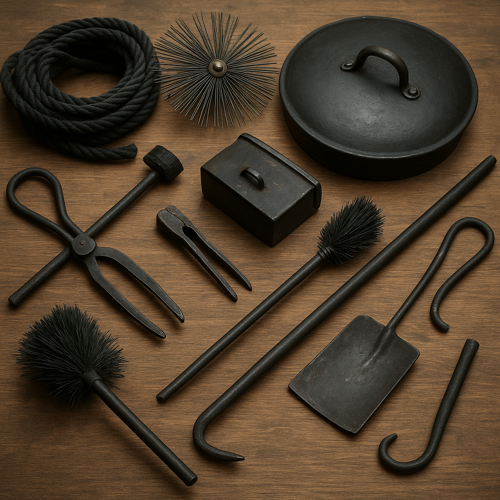 Narzędzia kominiarskie – podstawowe wyposażenie